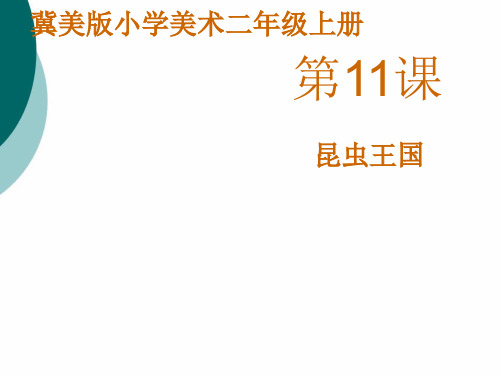 《昆虫王国》课件PPT课件