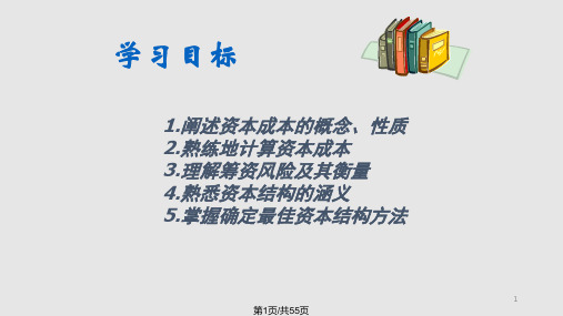 财务管理讲义筹资管理下专科PPT课件