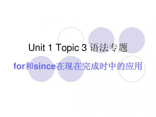 仁爱英语九上U1 T3现在完成时 (3)