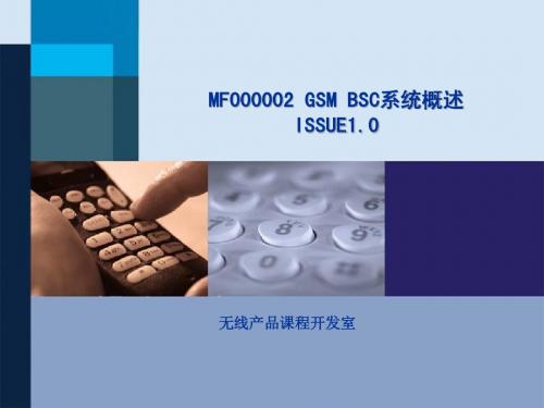 MF000002 GSM BSC系统概述ISSUE1.0