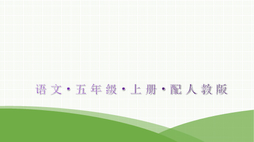 最新部编版五年级上册语文第八单元综合能力测试试卷及答案