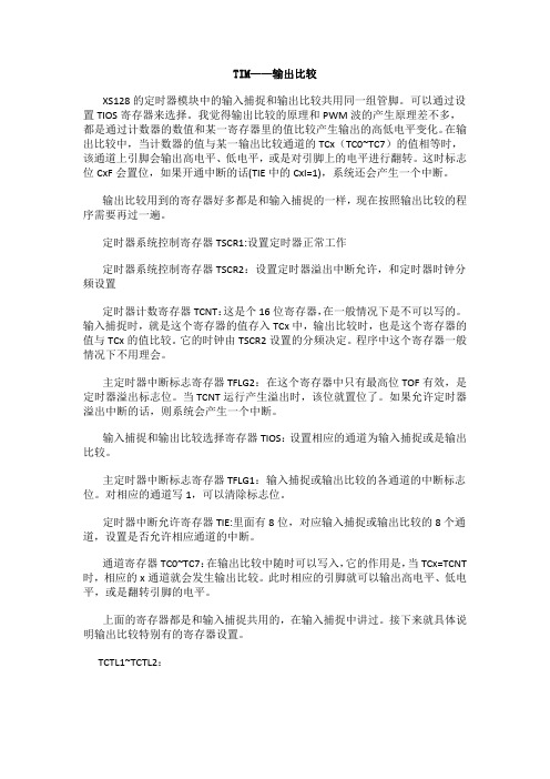TIM——输出比较