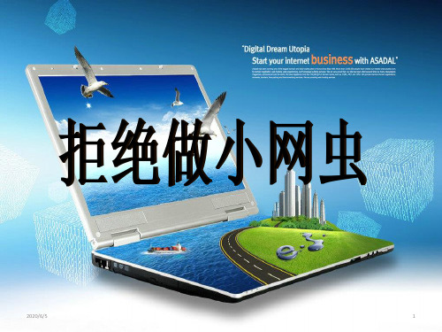 三年级下册心理健康课件-29《拒绝做小网虫》  北师大版(共23张PPT)