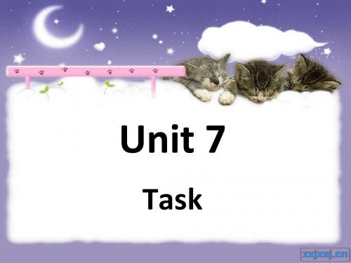译林牛津版七年级英语上册Unit7 Shopping  task课件 (共27张PPT)