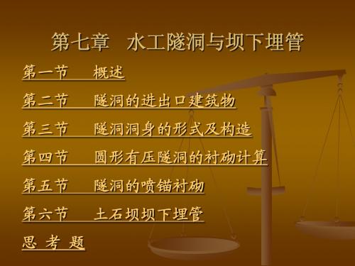 水工隧洞