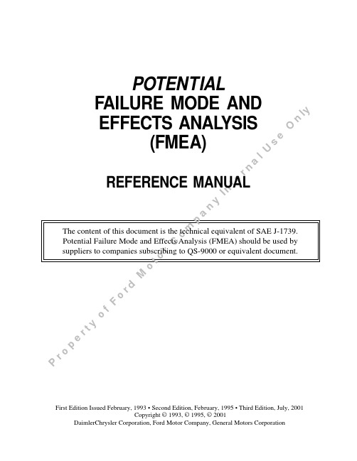 FMEA - AIAG Manual[1]