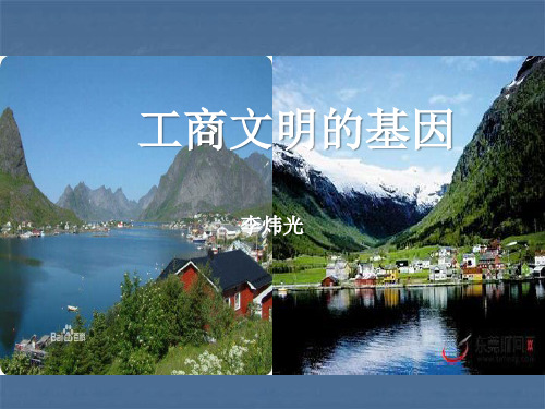 8.工商文明的基因