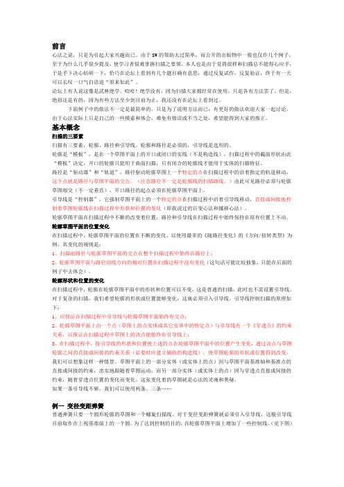 solidworks 扫描 -- 不老的力作