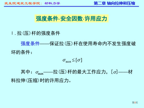 02.6.强度条件·安全因数·许用应力