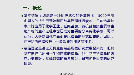 结晶技术原理PPT课件