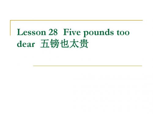 新概念3 L28