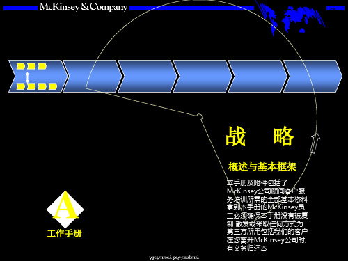 麦肯锡战略咨询培训手册