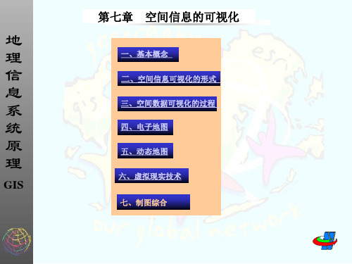 GIS课程教案(第七章 空间信息的可视化)