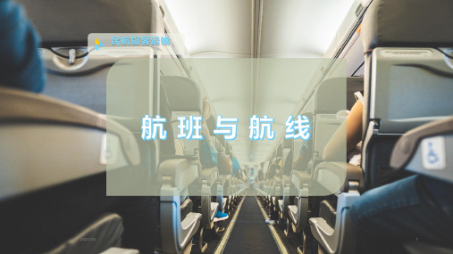 航 班 与 航 线