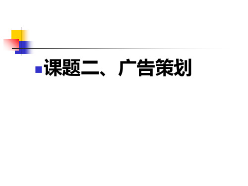 第二节广告策划PPT课件