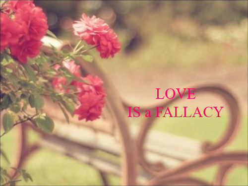 love_is_a_fallacy_PPT