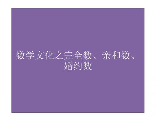 数学文化