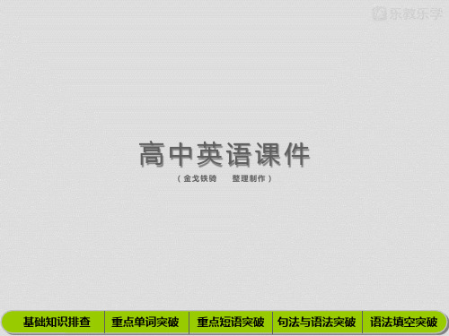 人教版高中英语必修四《Unit2Workingtheland》课件
