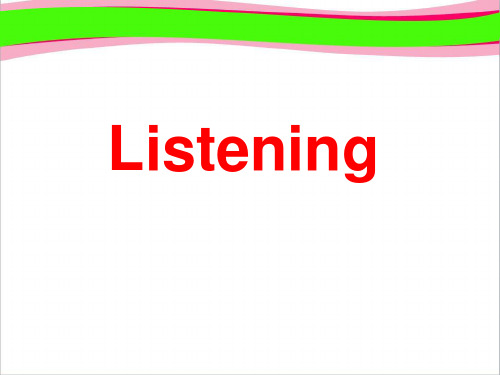 高中英语 Unit2Sailing the oceans-Listening课件 新人教选修9  公开课精品课件
