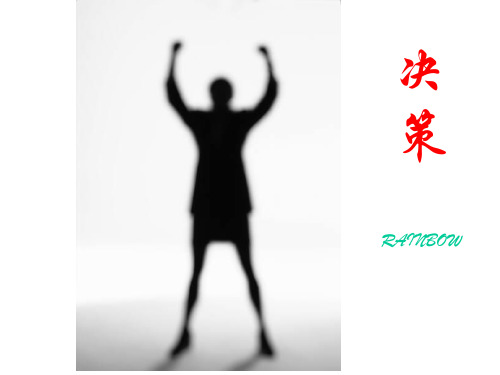 决策的艺术培训课件ppt
