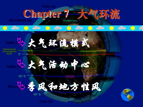 chapter 7 大气环流