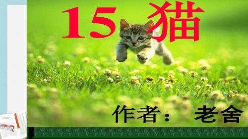 人教版四年级语文上册15.猫(1)ppt课件