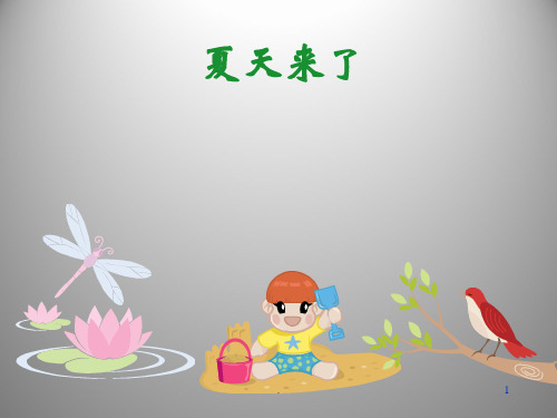 炎热的夏天PPT课件