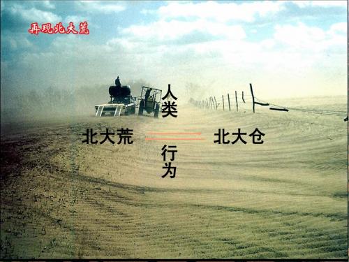 我东北地区农业的可持续发展
