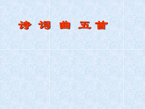 人教版八年级语文下册《五单元  阅读  25 诗词曲五首  山坡羊.潼关怀古》示范课件_17