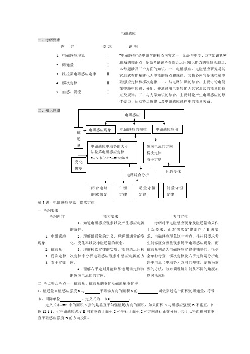 电磁感应第一讲
