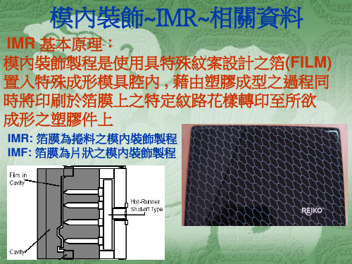 IMR-介绍资料