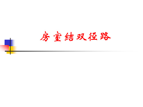 最新 房室结双径路