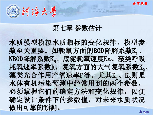 河流水质模型07