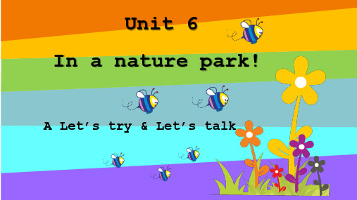 五年级英语Unit 6 In a nature park优秀课件