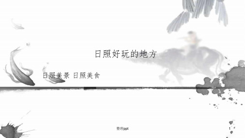 日照旅游美食攻略