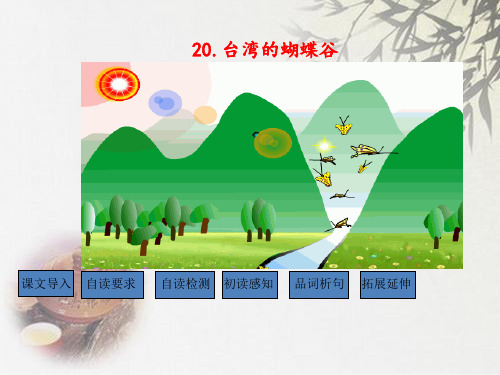 (赛课课件)苏教版二年级下语文《台湾的蝴蝶谷》(共16张PPT)