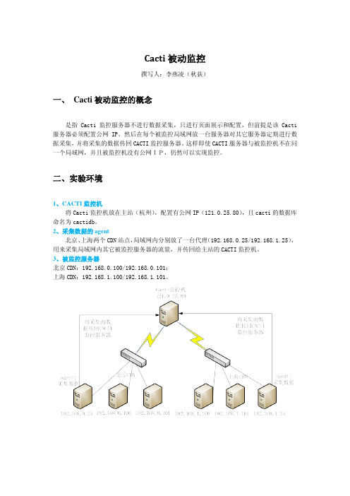 Cacti被动监控