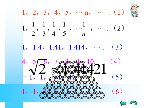 高二数学必修5 第二章数列 ppt