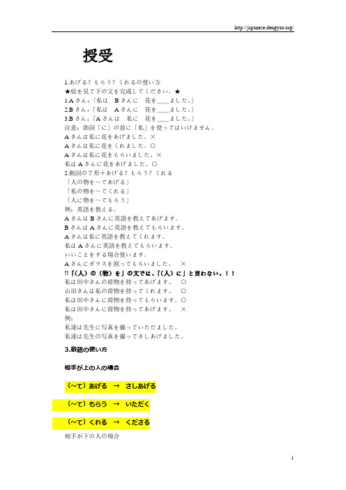三级文法讲解