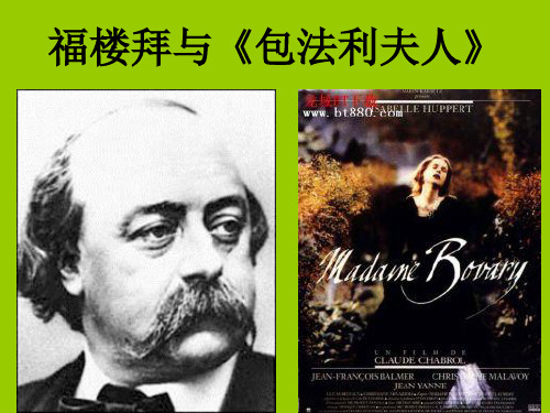 福楼拜与《包法利夫人》