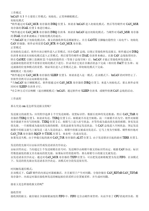 STM32的CAN总线接收与发送