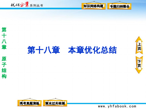 第十八章原子结构优化总结