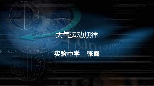 大气运动规律(共46张PPT)