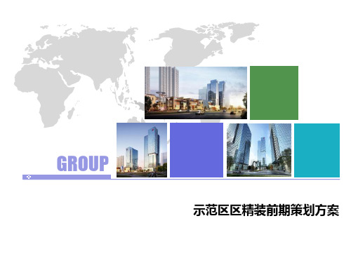 示范区精装前期策划方案