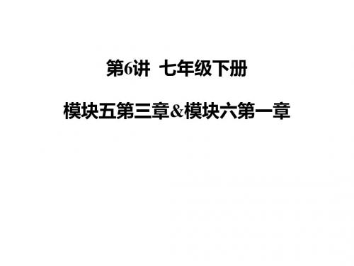 仁爱初中英语七年级上册Unit6 T1-T2 期中期末复习课件ppt(六)