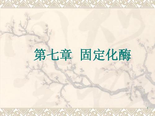 第七章_固定化酶 to 学生
