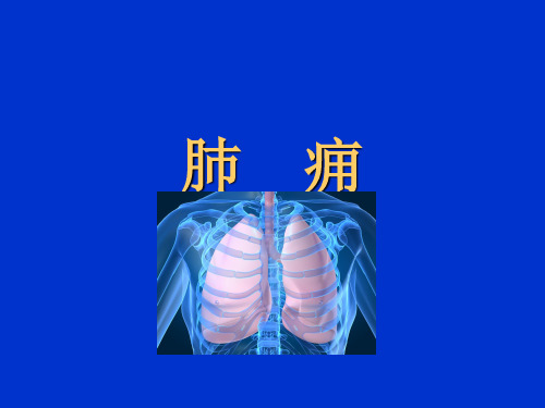 中医内科学课件3.肺痈