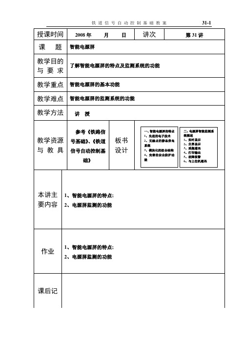 31讲 智能电源屏