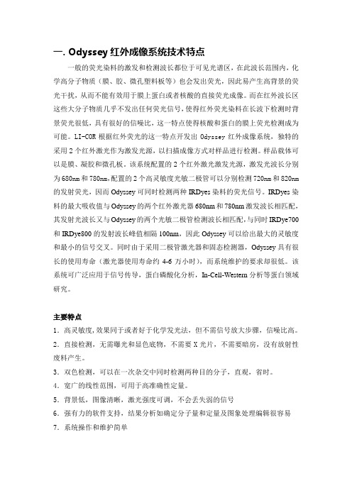LI-COR Odyssey 红外荧光扫描成像