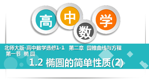 北师大版高中数学选修1-1《2.1.2 椭圆的简单性质(第2课时)》优秀课件
